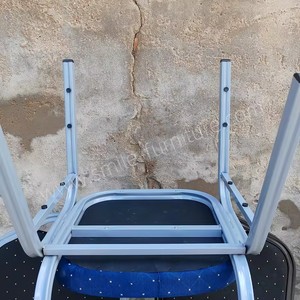 Chaises de banquet royales rembourrées en tissu, vente en gros directe d'usine chinoise, chaises de banquet capitales pour mariages - Product Image 6
