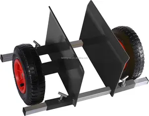 Verstelbare Paneel Dolly Multiplex Verhuizer Met T-Grip Handvat Zware Gipsplaten <span class=keywords><strong>Pusher</strong></span> Trolley Lichtgewicht Paneel Bewegende Kar - Product Image 1