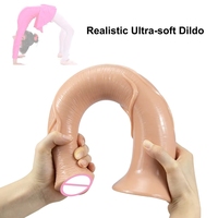 FAAK Jouets sexuels pour adultes, pénis de cheval super long de 16 pouces pour femmes