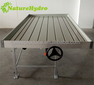 Bancs Oeuf avec moteur de Jn8-48 Agriculture Serre Systèmes hydroponiques Banc roulant Ebb and Flow Grow Tray à vendre - Product Image 6