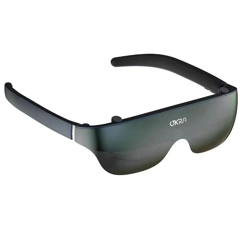 แว่นตาอัจฉริยะ AR VR รองรับ iOS Android 1080P HD 3D วิดีโอภาพยนตร์ดิจิทัลส่วนบุคคลแบบพกพา-ไม่มีกล่อง