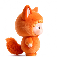 Boneka Rubah Oranye Baru, Mainan Hewan Boneka Rubah yang Dapat Disesuaikan, Mainan Hewan Boneka Rubah yang Dapat Disesuaikan