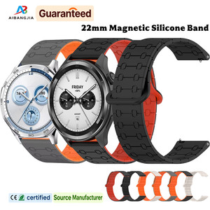 Bracelet de <span class=keywords><strong>montre</strong></span> magnétique Quickfit 22 mm pour Huawei Watch GT 6 GT5, bracelet pour Xiaomi Watch S5, bracelet pour Garmin - Product Image 1