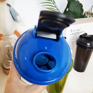 Wholesale OEM <b>Protein</b> Powder Shake <b>Bottle</b> Outdoor Sports Fitness 700ML PP Football Cup Direct Drinking Portable Dishwasher Safe - Product Image 4