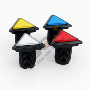 Accessoires de console de jeu à fente pour pièces de monnaie éclairés en triangle ABS modèle anglais personnalisé SQX 39*39*39 12V - Product Image 4