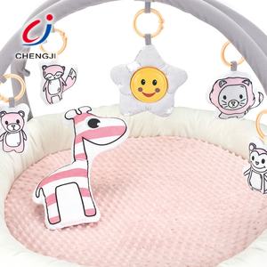 Chengji – <span class=keywords><strong>tapis</strong></span> de jeu <span class=keywords><strong>interactif</strong></span> pour bébé, <span class=keywords><strong>tapis</strong></span> de jeu en coton doux avec musique - Product Image 3