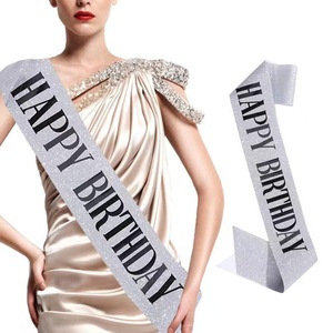 Festa <span class=keywords><strong>di</strong></span> <span class=keywords><strong>compleanno</strong></span> con fascia <span class=keywords><strong>di</strong></span> cipolla dorata <span class=keywords><strong>buon</strong></span> <span class=keywords><strong>compleanno</strong></span> ragazza cintura <span class=keywords><strong>di</strong></span> etichetta <span class=keywords><strong>di</strong></span> spalla in Stock - Product Image 5