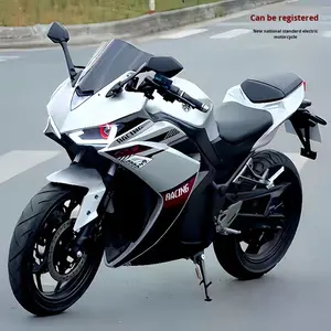 Nouvelle petite moto électrique Ninja, voiture de sport, scooter à batterie, Horizon 72V Pit Bike Big S Model V6, <span class=keywords><strong>immatriculation</strong></span> possible - Product Image 3
