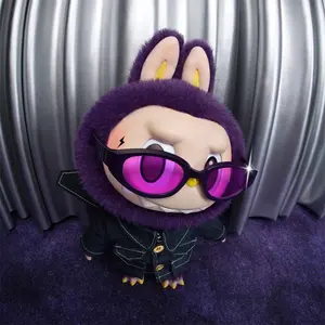 Original Legit Popmart LABUBU pronunciar WINGS of FORTUNE vinilo juguetes de peluche colgante bolsa de respaldo colgante llavero regalo presente - Product Image 5