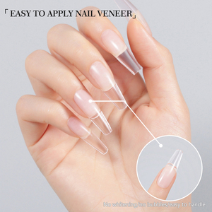VINIMAY Empaquetado Combinación Punta Primer Punta de <span class=keywords><strong>uñas</strong></span> de gel suave Transparente con cepillo Gel X Puntas de <span class=keywords><strong>uñas</strong></span> para <span class=keywords><strong>uñas</strong></span> <span class=keywords><strong>postizas</strong></span> adhesivas - Product Image 5
