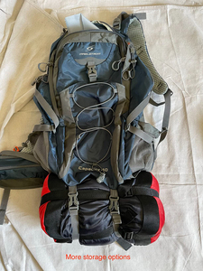 Échantillon gratuit : Sac bandoulière grande capacité pour la randonnée et le cyclisme, avec bretelles amovibles en tissu de luxe - Product Image 6