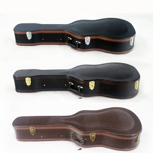 Custodia per Chitarra Acustica da 41 Pollici, Custodia per Chitarra in Legno - Product Image 1