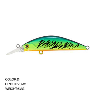 Mis à jour Japon Naufrage Minnow Leurre De Pêche 5.2g70mm Truite Appât De Pêche Artificiel Nageur - Product Image 5