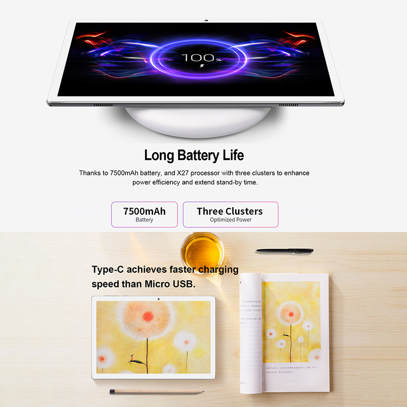 Teclast M30 Tablet - 10.1 Inch Deca Core Android Tablet