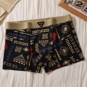 <span class=keywords><strong>Mutande</strong></span> stile etnico Vintage da <span class=keywords><strong>uomo</strong></span> XL alla moda e Casual da casa <span class=keywords><strong>Boxer</strong></span> comodi <span class=keywords><strong>mutande</strong></span> traspiranti lavorate a maglia da metà vita - Product Image 6