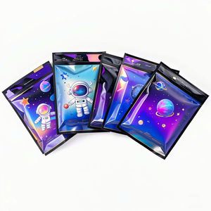 Custom UV Printed 1g Resealable Mini <b>Small</b> <b>Ziplock</b> Mylar Pouch 3 Side Seal Lay Flat <b>Bags</b> for Cosmetic Packaging Gummy Edibles - Product Image 6
