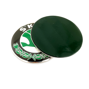 Emblema Adhesivo 3D de 90mm 80mm para Parrilla Delantera y Maletero Trasero de Coche SKODA Octavia Superb MK2 Fabia <span class=keywords><strong>Yeti</strong></span> A5 A7 Rapid Roomster - Product Image 3