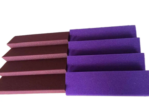 Tùy Chỉnh Hiện Đại Bass Bẫy Thiết Kế Ngọn Lửa Chống Cháy Gỗ <span class=keywords><strong>Acoustic</strong></span> Tấm Âm Thanh Hấp Thụ Bọt Cho <span class=keywords><strong>Acoustic</strong></span> Bảng Điều Chỉnh Loại - Product Image 3