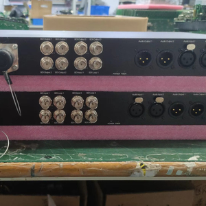 3 kênh 3G SDI video trong 1 kênh 3G SDI ra <span class=keywords><strong>2</strong></span> bidi XLR âm thanh 1 + 1 1g ethernets spmte 3k93c Cung cấp 200m chuyển đổi - Product Image 1