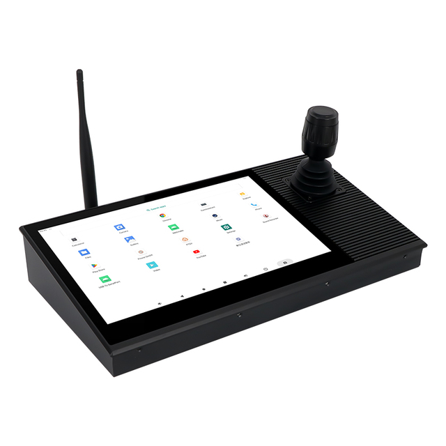 10.1 Inch 4K Network IP PTZ Camera Controller with 4D Joystick 10.1 Inch Color LCD Display Video Switcher Service Equipment