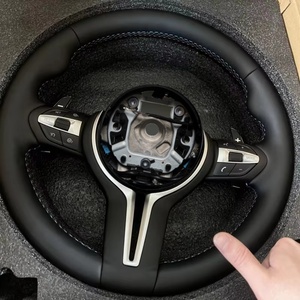 <span class=keywords><strong>Volante</strong></span> Deportivo de Cuero <span class=keywords><strong>M</strong></span> Sport para <span class=keywords><strong>BMW</strong></span> M2 M3 M4 M5 M6 F30 F10 F35 F22 <span class=keywords><strong>E46</strong></span> E90 E92 F10 F30 F32 E60 Series - Product Image 4