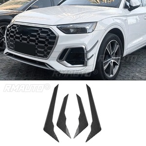อุปกรณ์ตกแต่งช่องลมหน้ารถสำหรับ Audi Q5 FY Sline ปี 2020-2024 ฝาครอบกันชนแบบแยกส่วน - Product Image 2