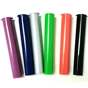 Wholesales Customize Packaging Colored Plastic Tubes PlasticTube With CR Cap