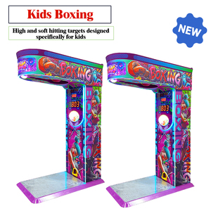 सिक्का संचालित कॉम्बो बॉक्सिंग पावर पंच मशीन एक्सेसरीज किट किकबॉक्सिंग सिम्युलेटर स्पोर्ट्स मशीन बॉक्सिंग-वेंडिंग मशीन - Product Image 3