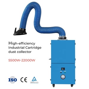 Penyedot Asap Las Industri Mobile - Pembersih Asap Solder Portabel dengan 360 °   Lengan Hisap Fleksibel - Product Image 2