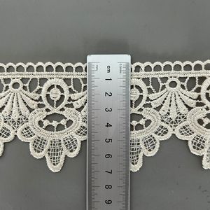 Pizzo Ricamato Yubuyou all'Ingrosso, Pizzo Decorativo da 7cm di Larghezza <span class=keywords><strong>per</strong></span> <span class=keywords><strong>Tende</strong></span>, Bordatura in Pizzo Idrosolubile - Product Image 5