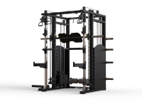 Machine Smith multifonction intégrale tout-en-un pour entraînement complet en salle de sport, équipement de fitness commercial et domestique intégré
