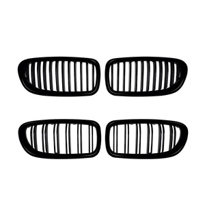 อะไหล่เปลี่ยนกระจังหน้า BMW ซีรีส์ 5 รุ่น F10 F11 ปี 2011-2017 แบบเส้นเดี่ยวและเส้นคู่ อัพเกรดกันชนหน้า วัสดุ ABS - Product Image 2