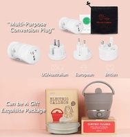 Casserole électrique pliable, portable, avec cuiseur vapeur, en silicone de qualité alimentaire, pour les voyages