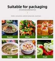 Gobelets et bols en papier jetables écologiques à paroi simple personnalisés pour yaourts, desserts et glaces – 3oz/4oz/5oz/8oz-32oz