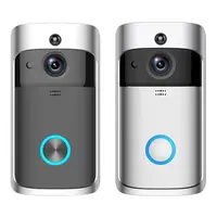 2021 Bel Pintu Video WIFI Nirkabel Ditingkatkan, Bel Pintu dengan Monitor Bel Pintu Cincin Pintar Video Bel Kamera