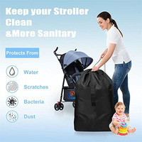 Siège de voiture pour bébé Sac de voyage Porte vérifier Sac à dos Porte-bébé Booster Cover Protector Poussette Sac de rangement