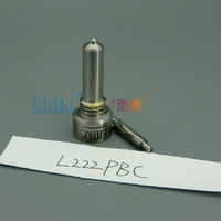 ERIKC Buse d'injection L222 PBC et buse de carburant L222PBC pour injection Common Rail pour BEBE4C01101 BEBE4C01001