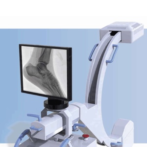 Système de radiographie numérique mobile FPD C-arm à positionnement rapide et haute efficacité, appareil de radiographie portable CMX-118F - Product Image 3