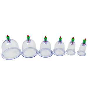 Tabung pemijat bekam vakum perawatan tradisional Cina, dapat dipakai ulang profesional ukuran berbeda - Product Image 4