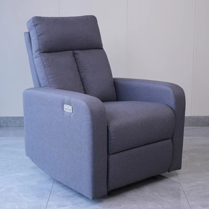 Sillón Reclinable Moderno para el Hogar, Sillón Reclinable de Cuero Rojo, Sofá Reclinable, Sillón de Hotel, Sofá de Hotel - Product Image 2