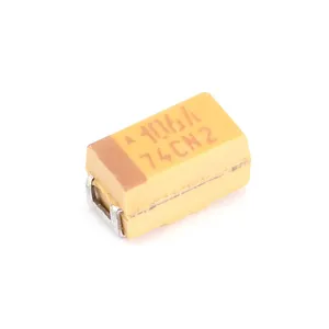 NO COPY! UN 10UF 16V 1206 106C TAJA106K016RNJ condensatore di Tantalio-solid SMD 16V 10uF 10% 1206