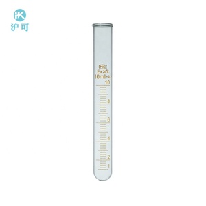 Huke Kính Tốt Nghiệp Kiểm Tra Đo Ống Khối Lượng Miệng Lọ Đáy Tròn Thủy Tinh - Product Image 3