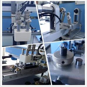 Dongguan <span class=keywords><strong>Avion</strong></span>/<span class=keywords><strong>Cylindre</strong></span> Semi-Automatique tasse de <span class=keywords><strong>papier</strong></span> machine D'impression D'écran LC-PA-300E pour bouteilles en plastique - Product Image 3