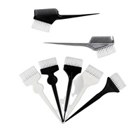 Pinceau de coloration capillaire personnalisable à poils en nylon, manche en plastique, étanche, pour salon de coiffure – Meilleure vente