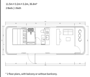 Venta directa de fábrica Casa móvil comercial Cápsula espacial Cabina de hotel Casa contenedor de lujo prefabricada para residentes de motel Resort - Product Image 6
