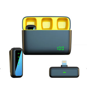 SX6 Wireless Lavalier <b>Microphone</b> Type C Desktop HD Recording Live Streaming Video Shooting Interviews Podcast Recordings - Product Image 2