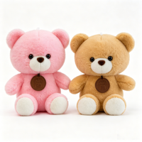 En gros, Peluches Ours en peluche mignons et moelleux de 8 pouces, jouets pour enfants à l'effigie de personnages de dessins animés et d'anime, pour machines à griffes