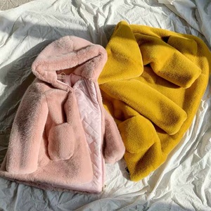 Factory Price Baby <strong>Winter</strong> Thick Warm Fake Faux Mink Fur <strong>Coat</strong> Children Kids Faux Fur <strong>Coat</strong> <strong>Girls</strong> - Product Image 3