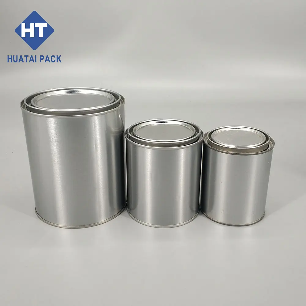 I Pint litro gallone di metallo può con coperchio utilizzato per il confezionamento di vernice/candele/inchiostri