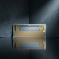 Clavier mécanique personnalisé en laiton et alliage d'aluminium, usinage CNC, polissage, base multicolore pour usinage et 3D